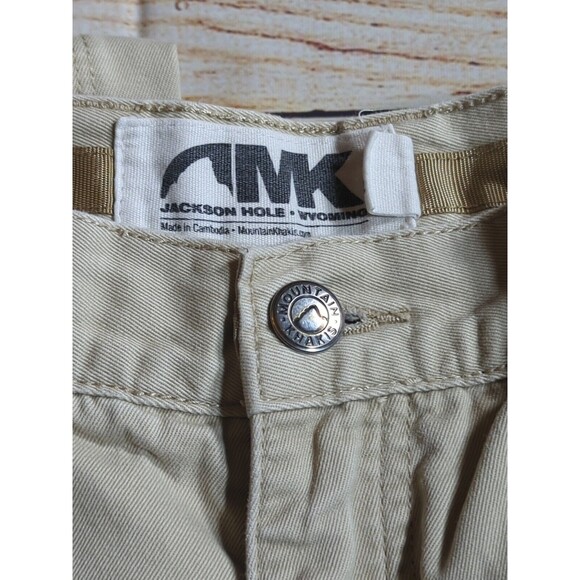 Mountain Khakis Men's 34x31 Jackson Hole Tan Classic Straight Leg Cotton Pants - Picture 4 of 8